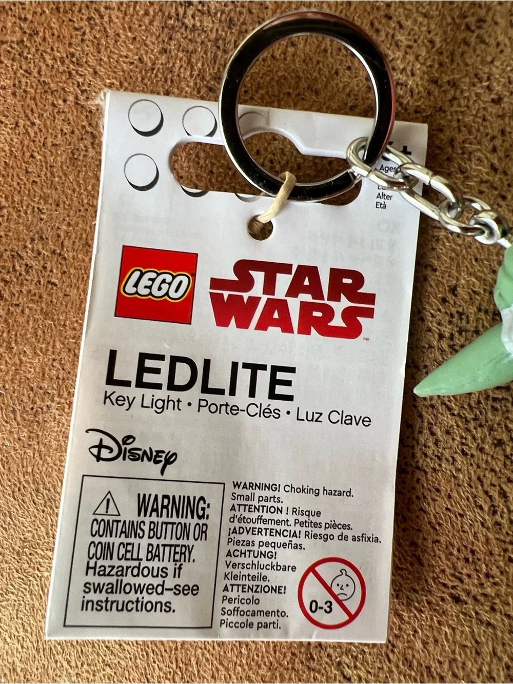 Lego yoda minifigure